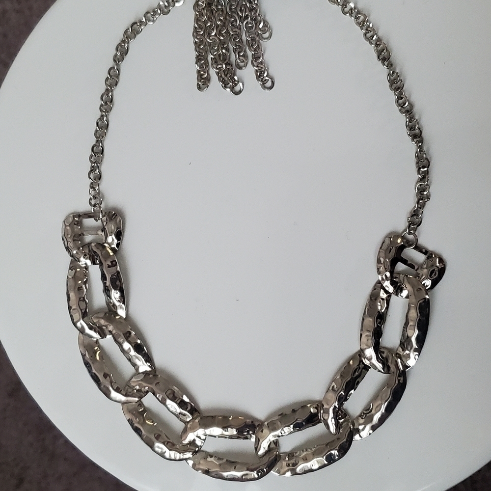 Silver Chain Necklace Set. 🌴
